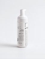 Cleansing Foam, LA MOUSSE - bearpo., bearpo cleansing foam packaging, white bottle bearpo branded on gray background studio shot