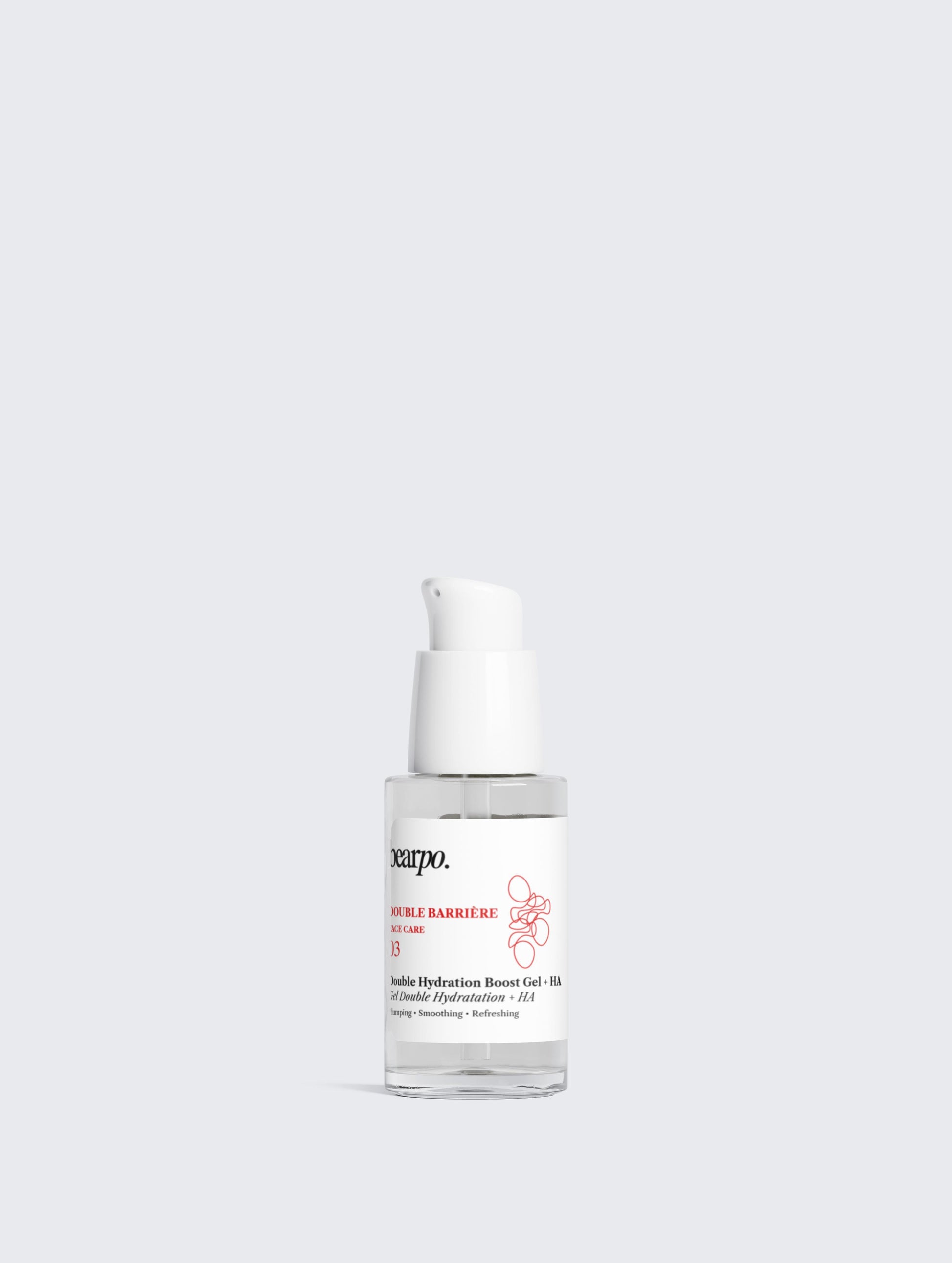 Double Hydration Boost Gel + HA, DOUBLE BARRIÈRE - bearpo.