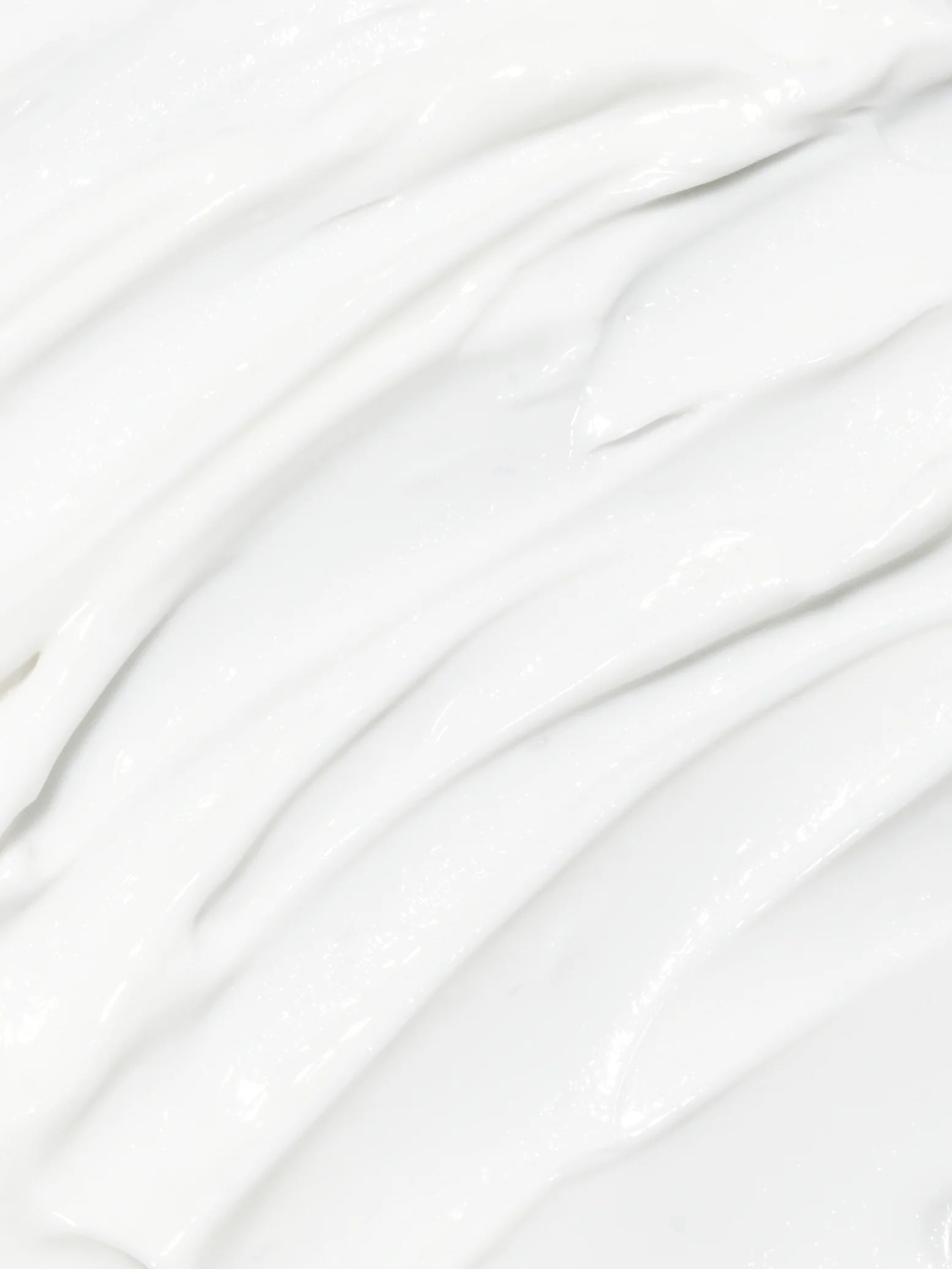 bearpo's white face cream texture spread 